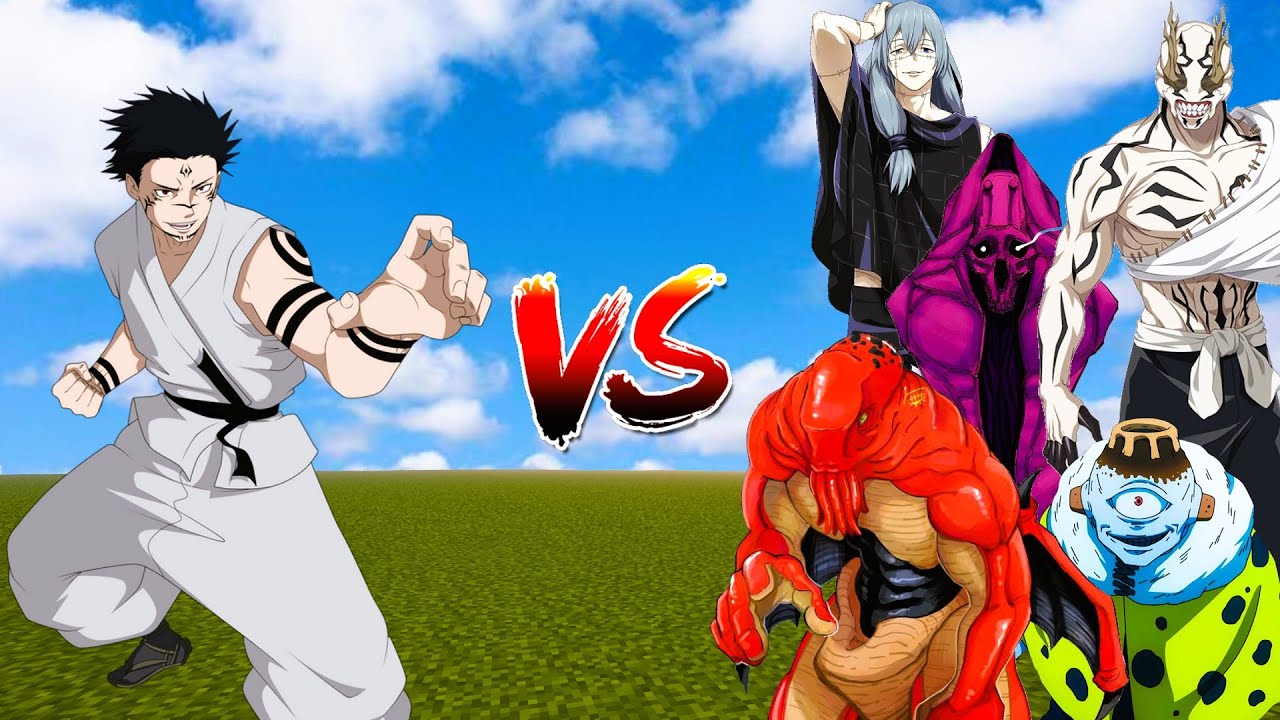 Sukuna - No domain expansion Vs  All Cursed Spirits
