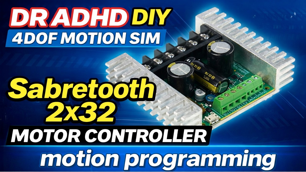 Sabretooth 2x32 Programming For A Motion Simulator