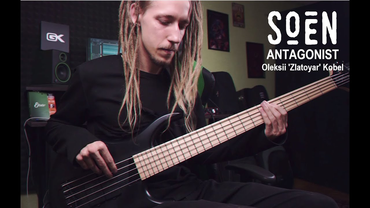 SOEN -  Antagonist Official Bass Playthrough by Zlatoyar