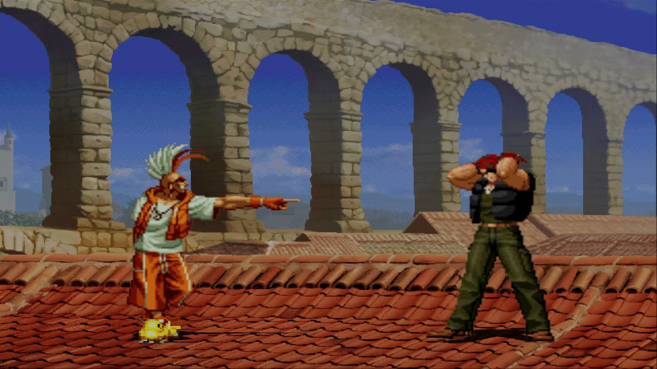 The King of Fighters XI (FATAL FURY TEAM) Terry, Kim, Duck King