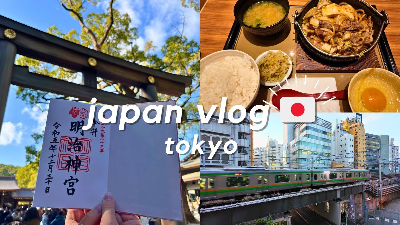willkommen in tokyo - erlebe japan hautnah ✈️⛩️| japan vlog 1