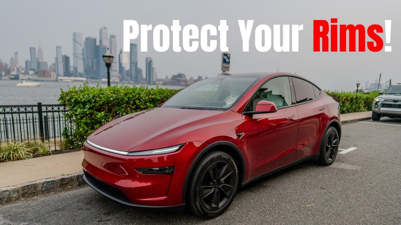 Обязательный апгрейд для Tesla Model Y Juniper — колпаки на колеса EVBASE!