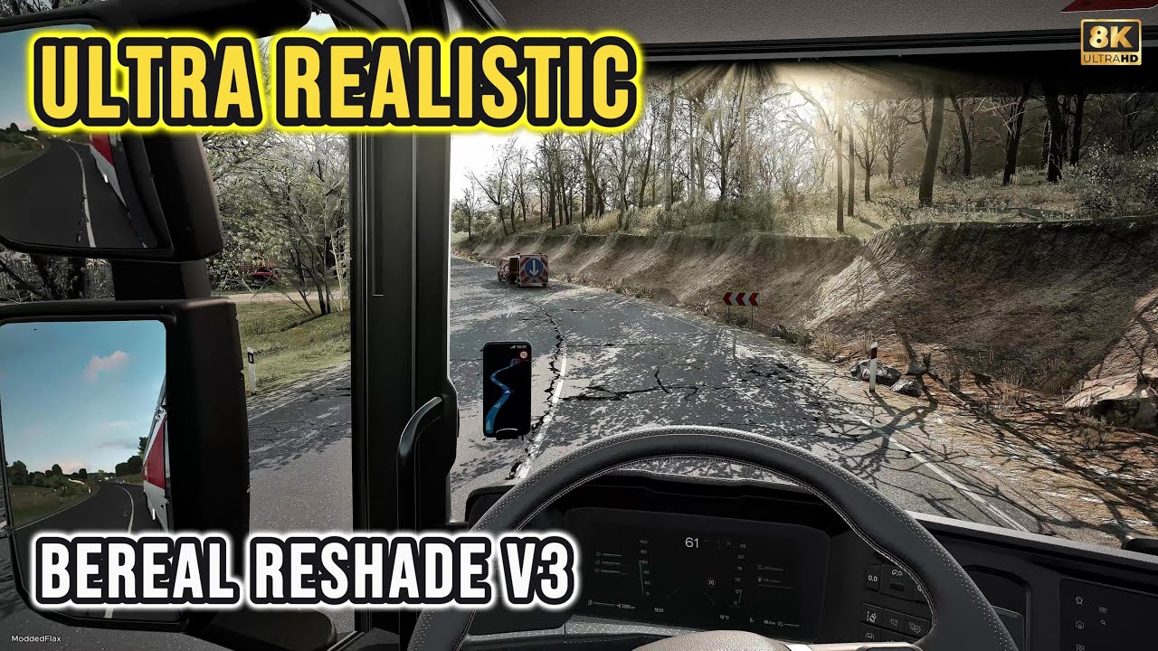 ETS2 Has Reached a NEW GRAPHICS LEVEL 🤯 | BeReal ReShade V4 PNG 1.15 (8K)