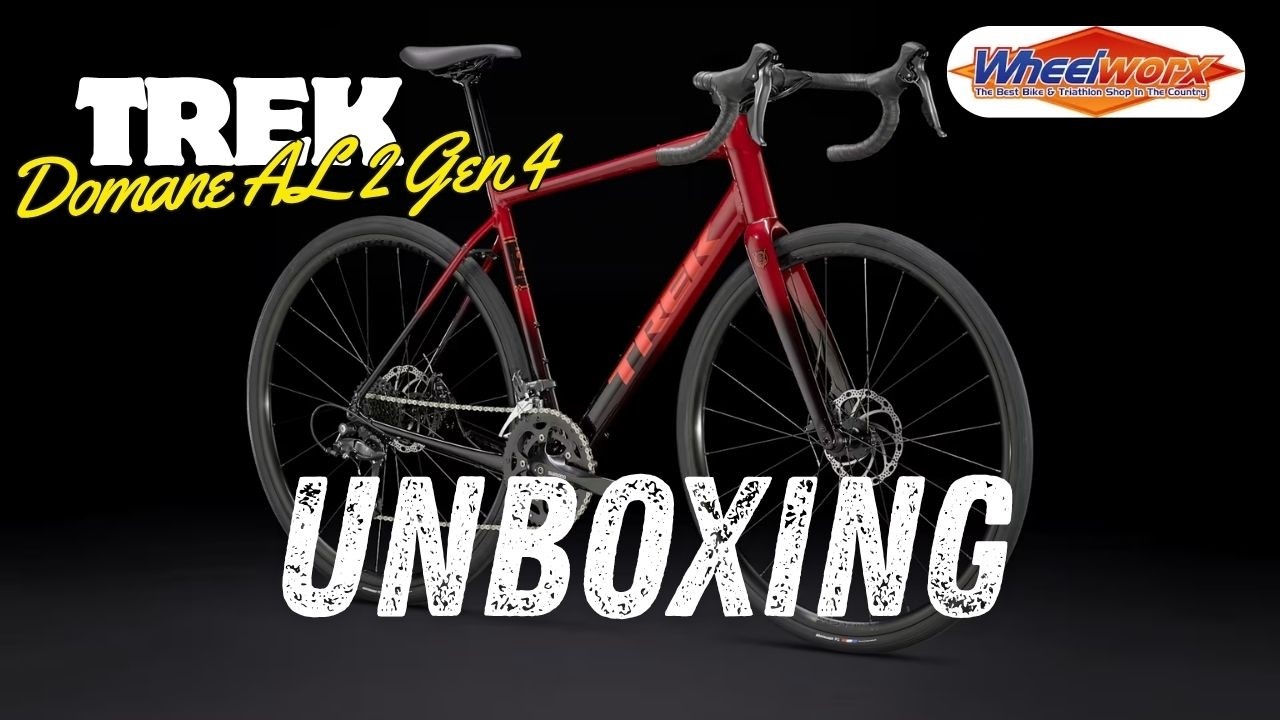 Trek Domane AL 2 Gen 4 Crimson to Dark Carmine Fade Unboxing | 2026 Entry-Level Road Bike