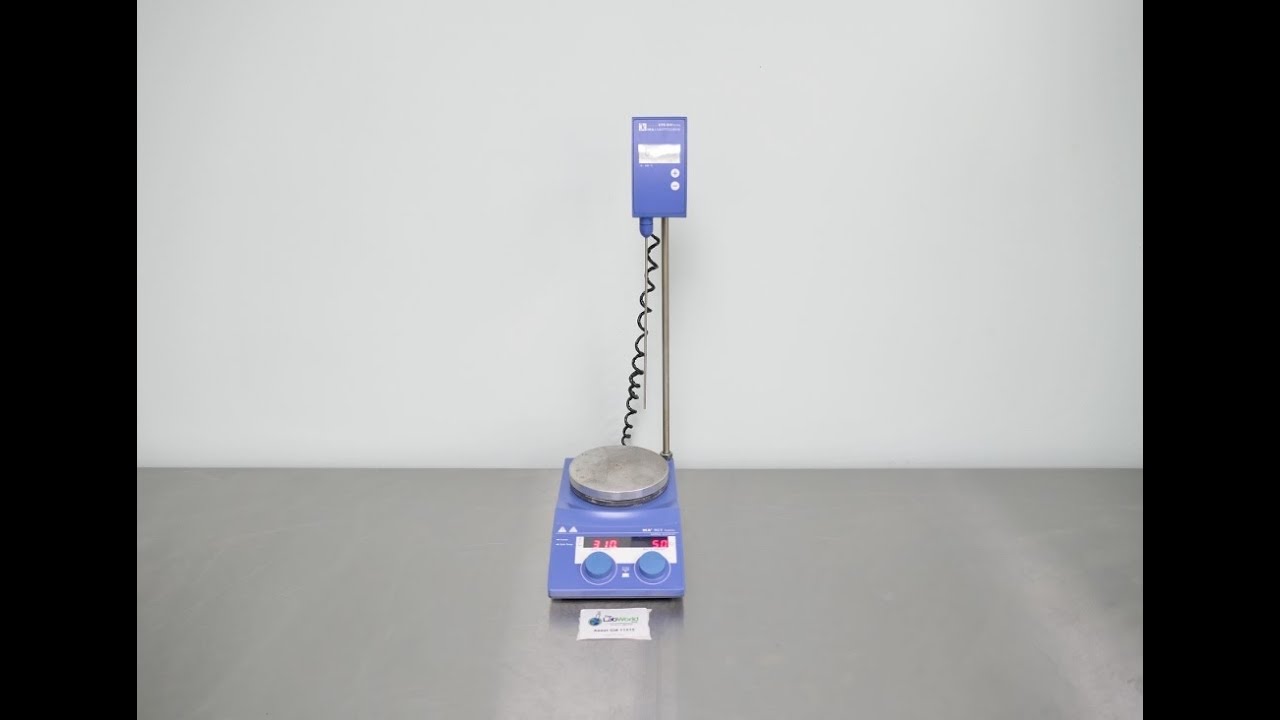 IKA RCT Basic Digital Hot Plate Stirrer Video