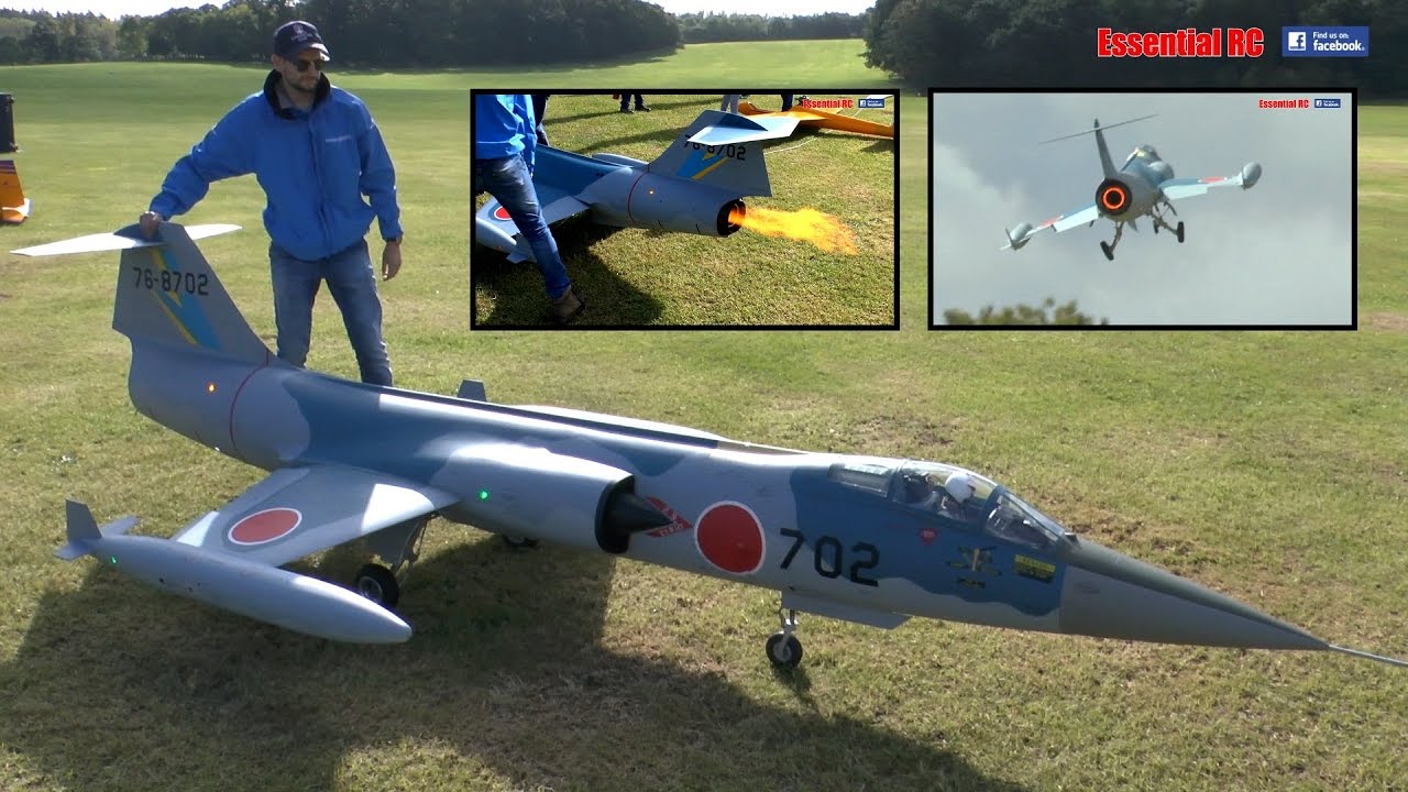 *LARGEST* Scale RC F-104 Starfighter Turbine Jet at Festival of Flight | Ragley Hall 2016