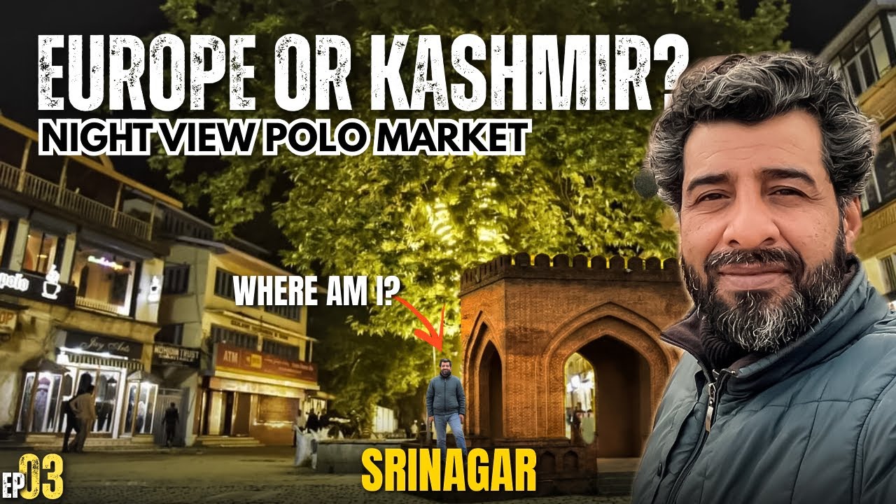 Srinagar Night Walk | The Transformation of Polo View & Badamwari #aofaheem