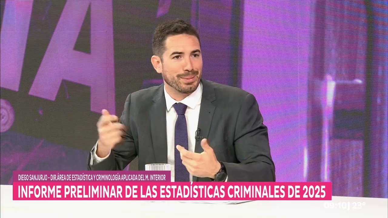 “No hay ningún cambio metodológico” en las estadísticas sobre criminalidad, explicó Sanjurjo