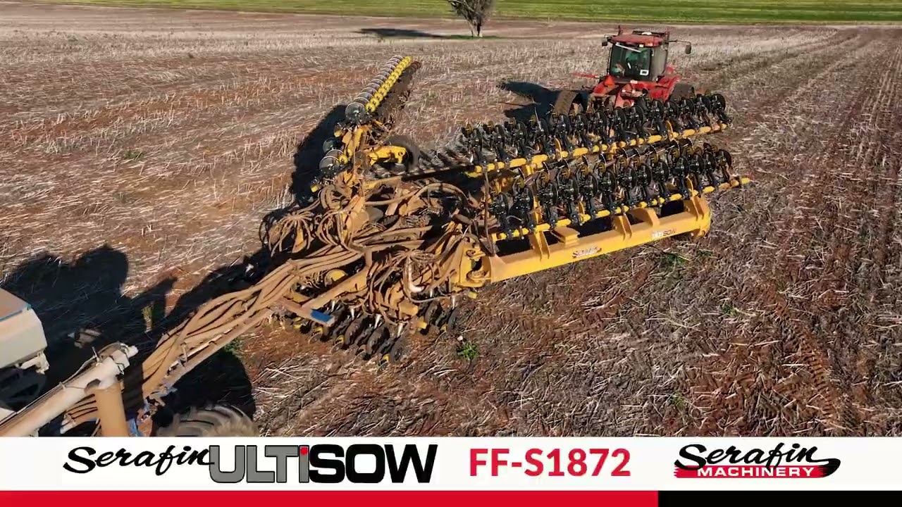 Serafin Machinery ULTISOW Forward Fold Single Disc Air Seeder Range