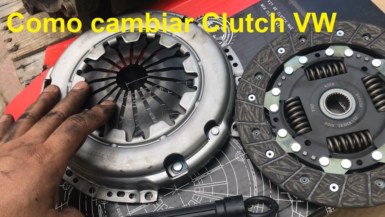 Como cambiar clutch VW Crossfox, Lupo, Gol. Kit Completo
