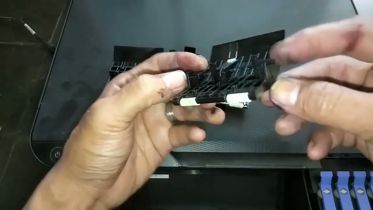 Mengganti Tray Paper Guide / Roller Penarik Kertas Epson L1110,L3110,L3150 dll