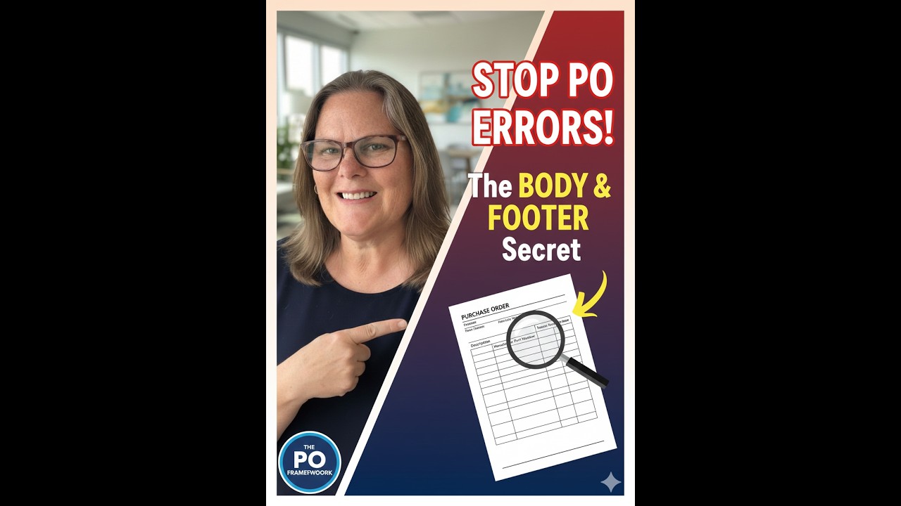 Purchase Order Essentials (Part 3): Body & Footer