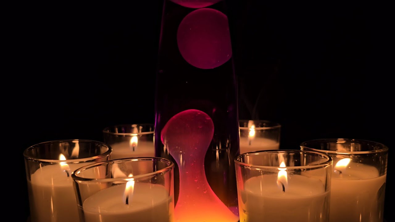 WAXMAX - 4K Silent Screensaver - Lamp & Votives (2hr)