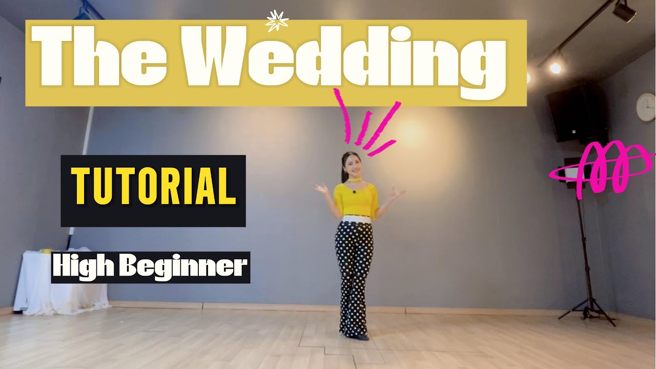 The Wedding Line Dance / TUTORIAL/ (High Beginner :Lee Hamilton)