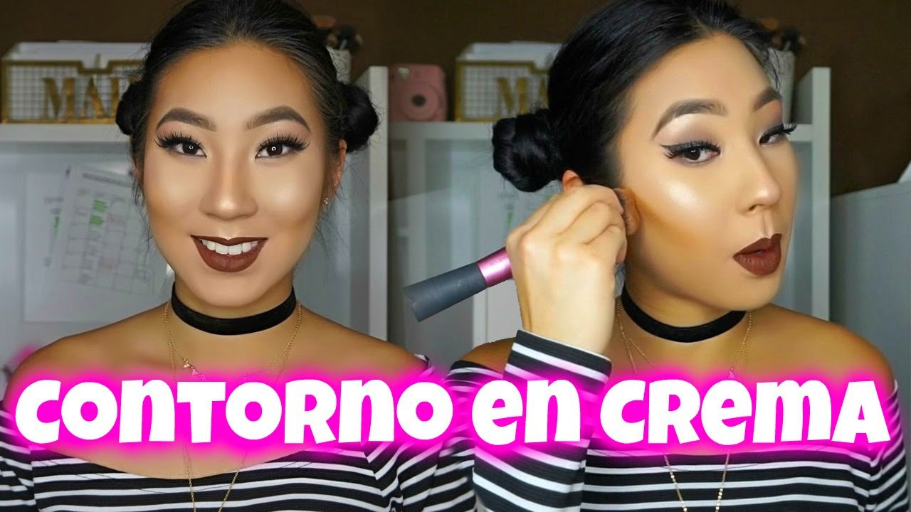 CONTORNO EN CREMA - COMO Y DONDE APLICAR EL CONTORNO