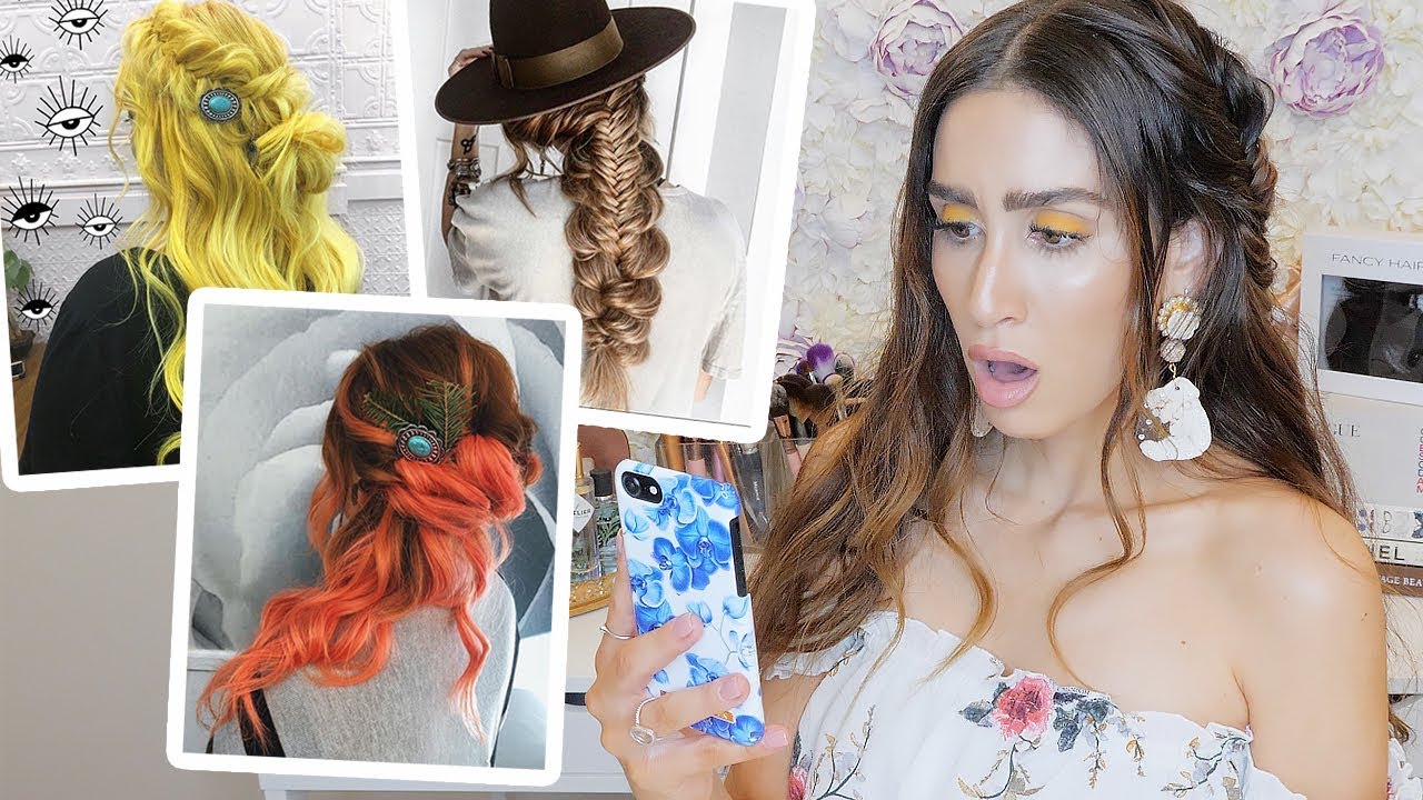 WOW...I tried to COPY Torie Bliss’ Instagram Hairstyles
