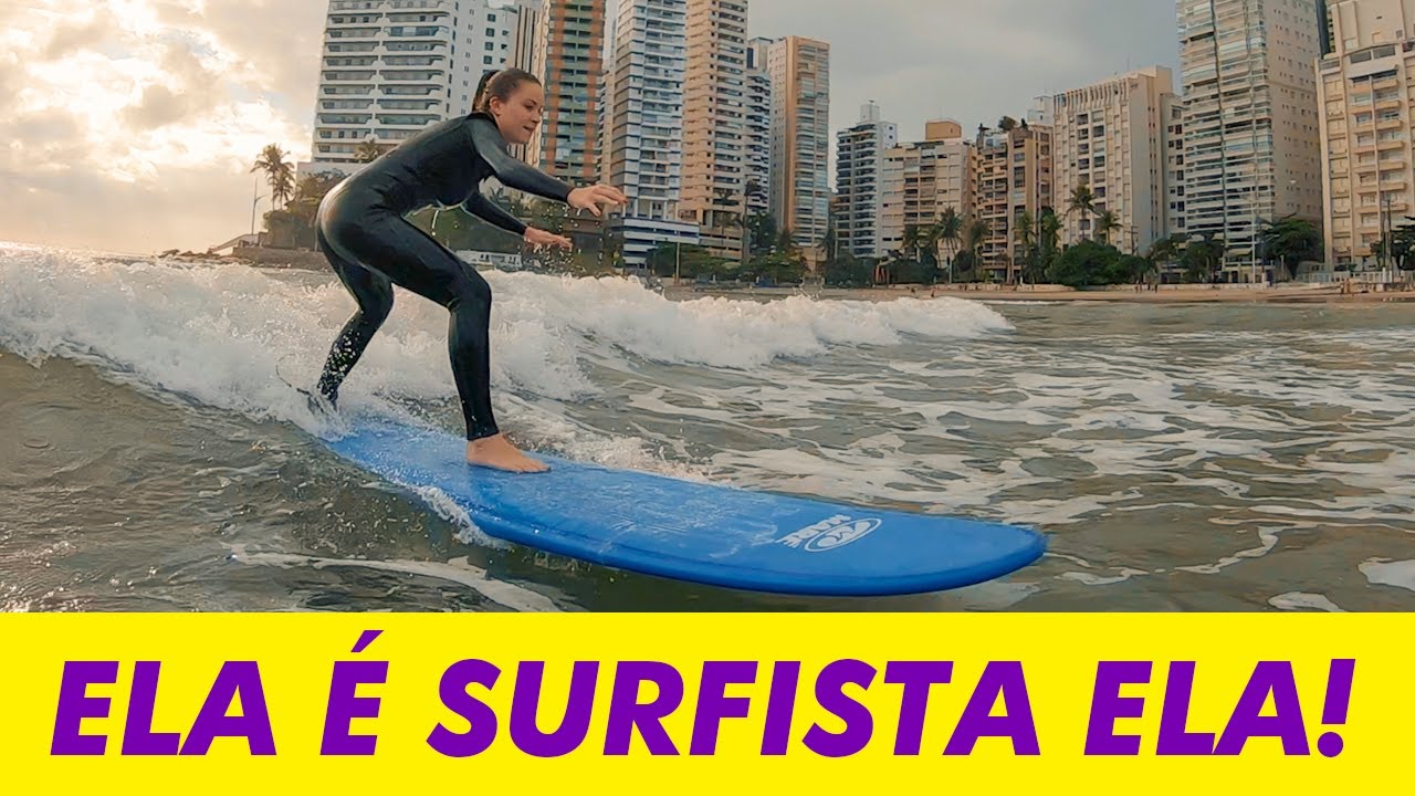 Me desafiei e resolvi aprender a SURFAR || Raissa Chaddad