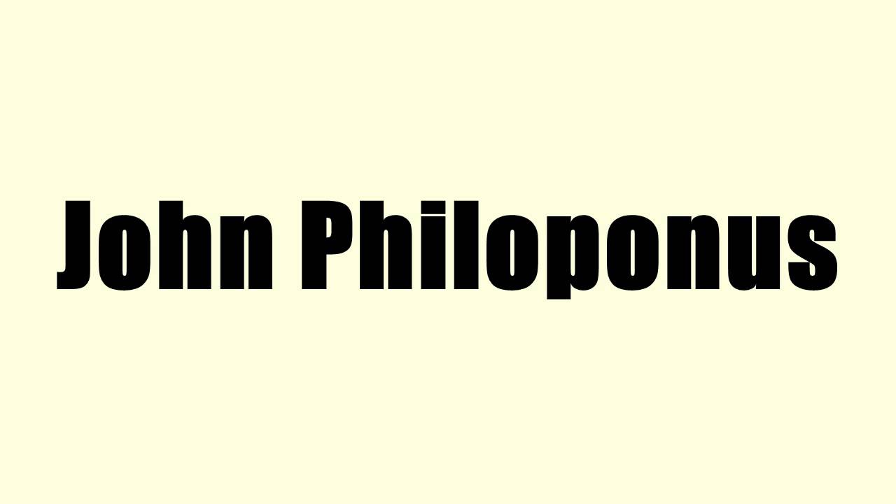 John Philoponus
