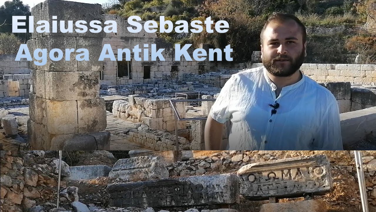 Elaiussa Sebaste Agora Antik Kent'i Gezdik!