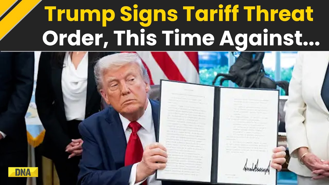 US News: Trump Signs Executive Order Threatening Tariffs Of 25% On Countries Trading With Iran