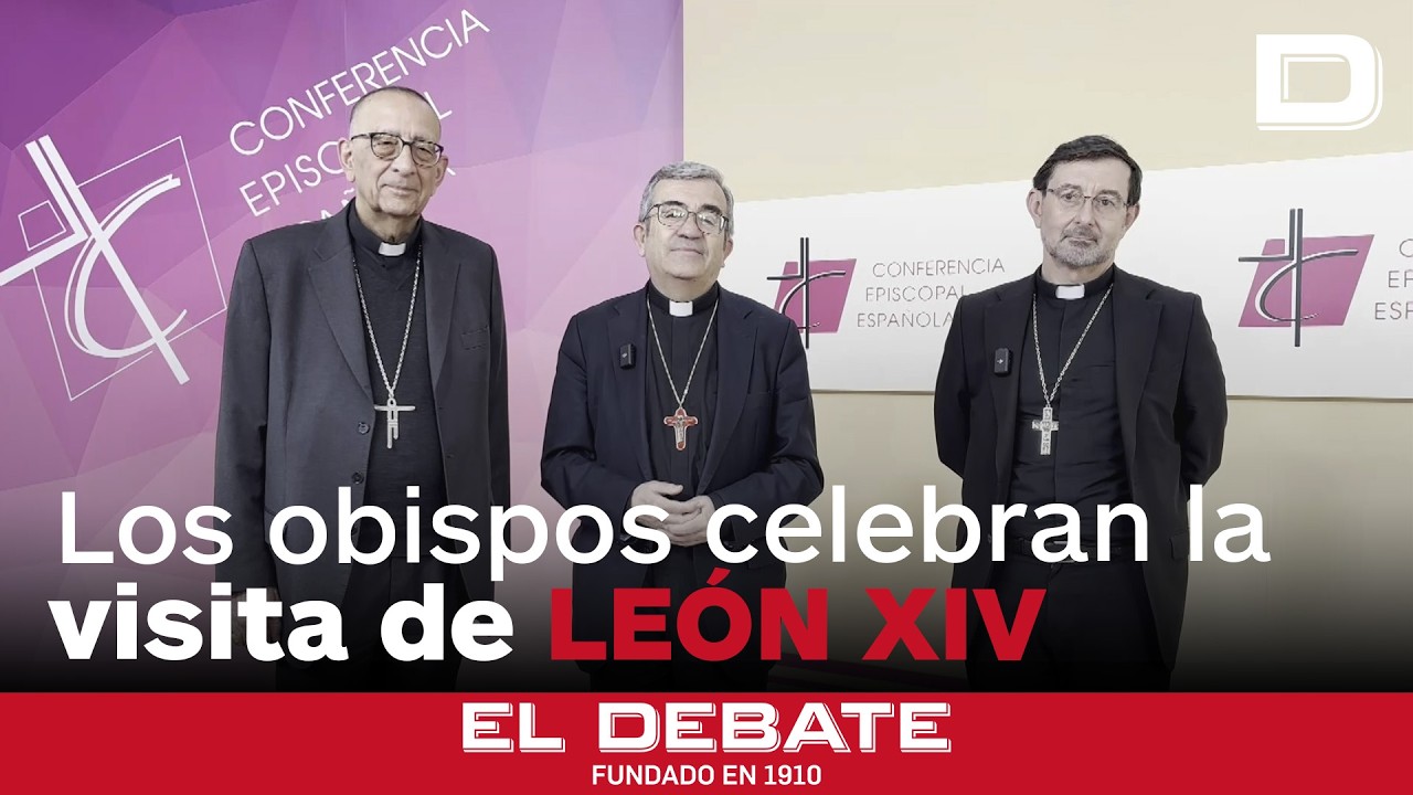 Los obispos españoles celebran la próxima visita del papa León XIV