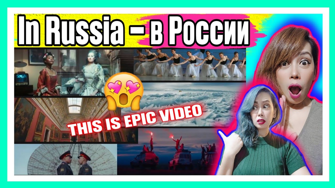 IN RUSSIA - в России  | Foreigners REACTION!♥️🇷🇺 BEST VIDEO 2021 This is EPIC