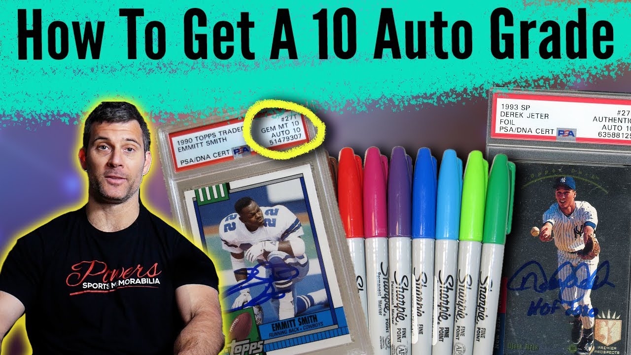 How to Get a PSA 10 Autograph Grade On Your Next Sports Card | PSM