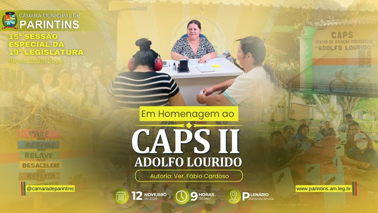 15ª Sessão Especial | 12.11.25