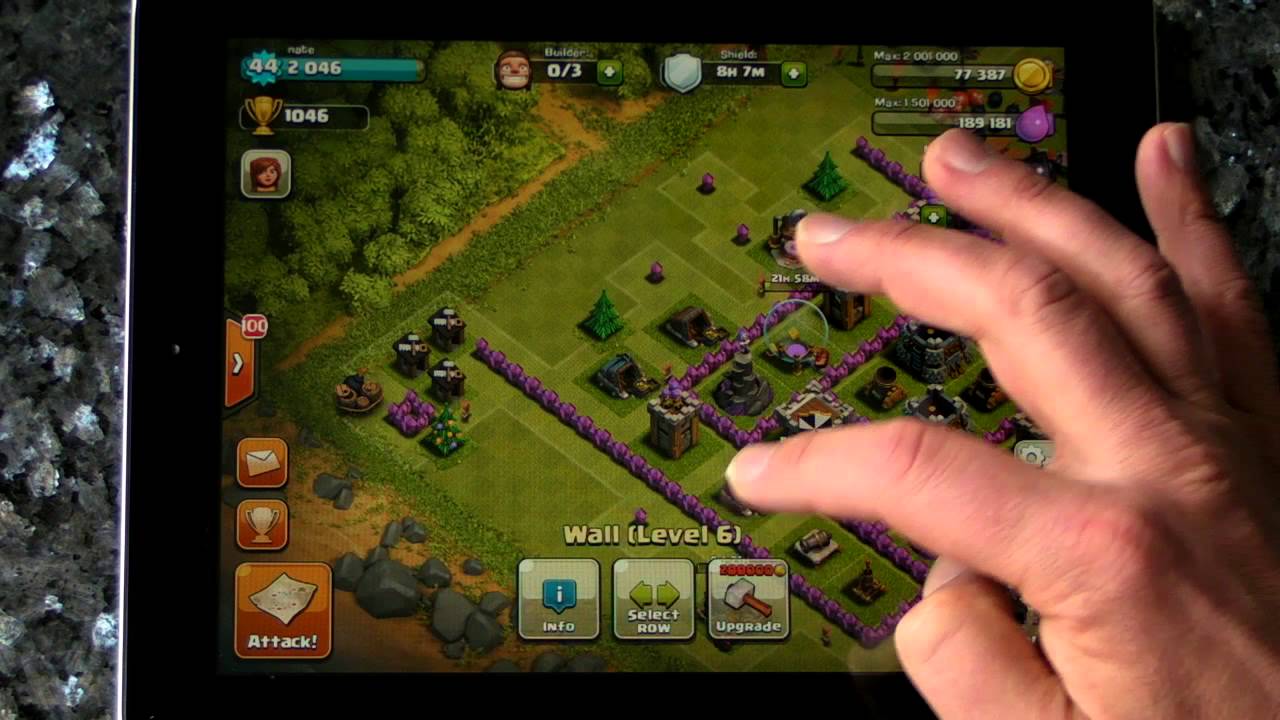clash of clans coc TH7 build a base in 15 mins bonbee canada style