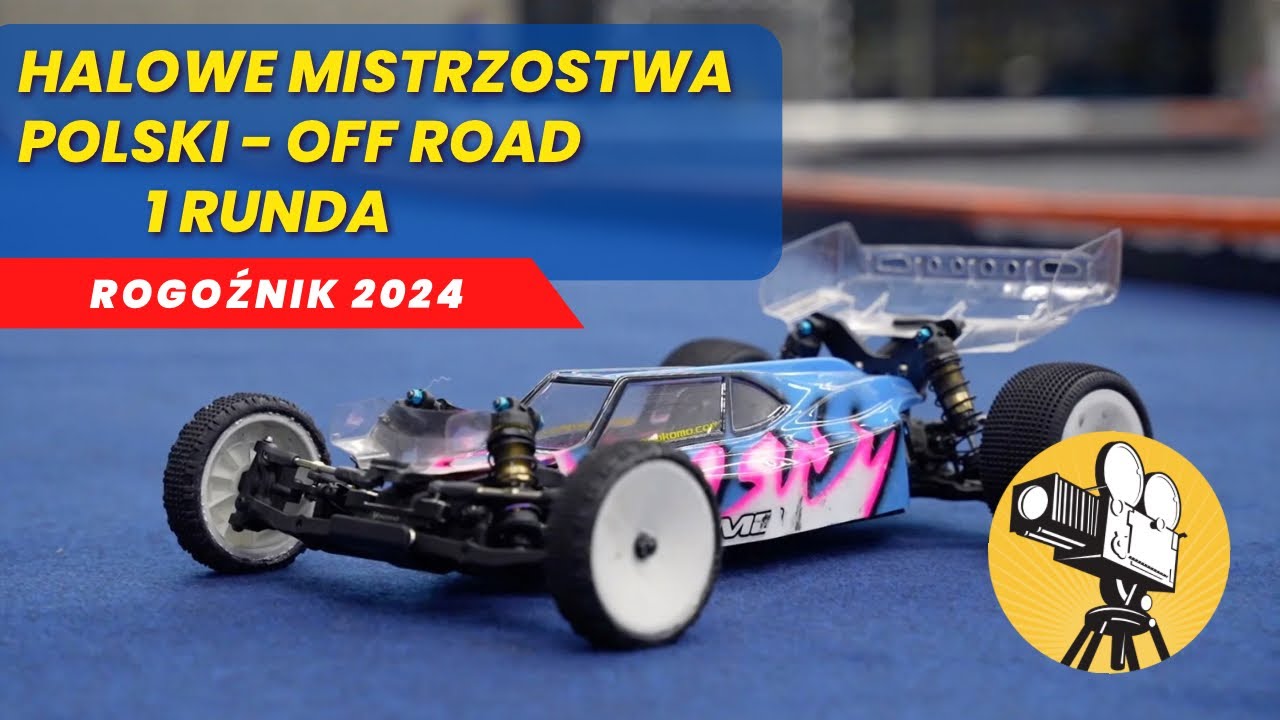 1 Runda Halowych Mistrzostw Polski modeli samochodów RC OFF Road w Rogoźniku
