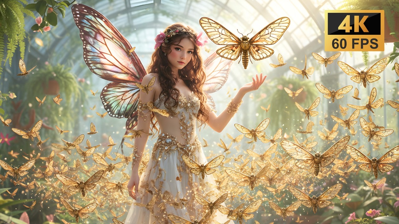 Hidden Forest Fairy Dreaming | Ultra Realistic 4K Dream Music | Fantasy Highland