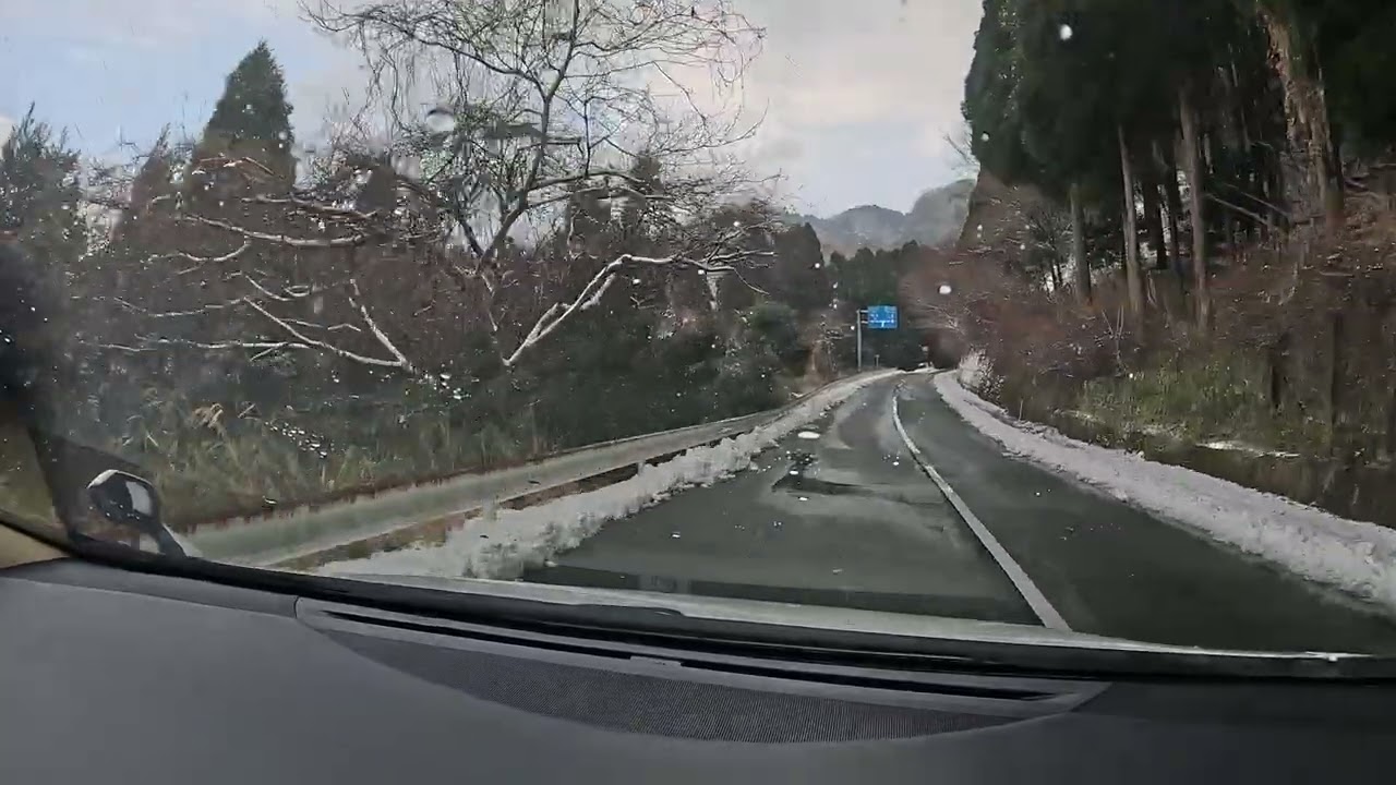 2026/01/24 白川水源前往天岩戶神社路上風景-1