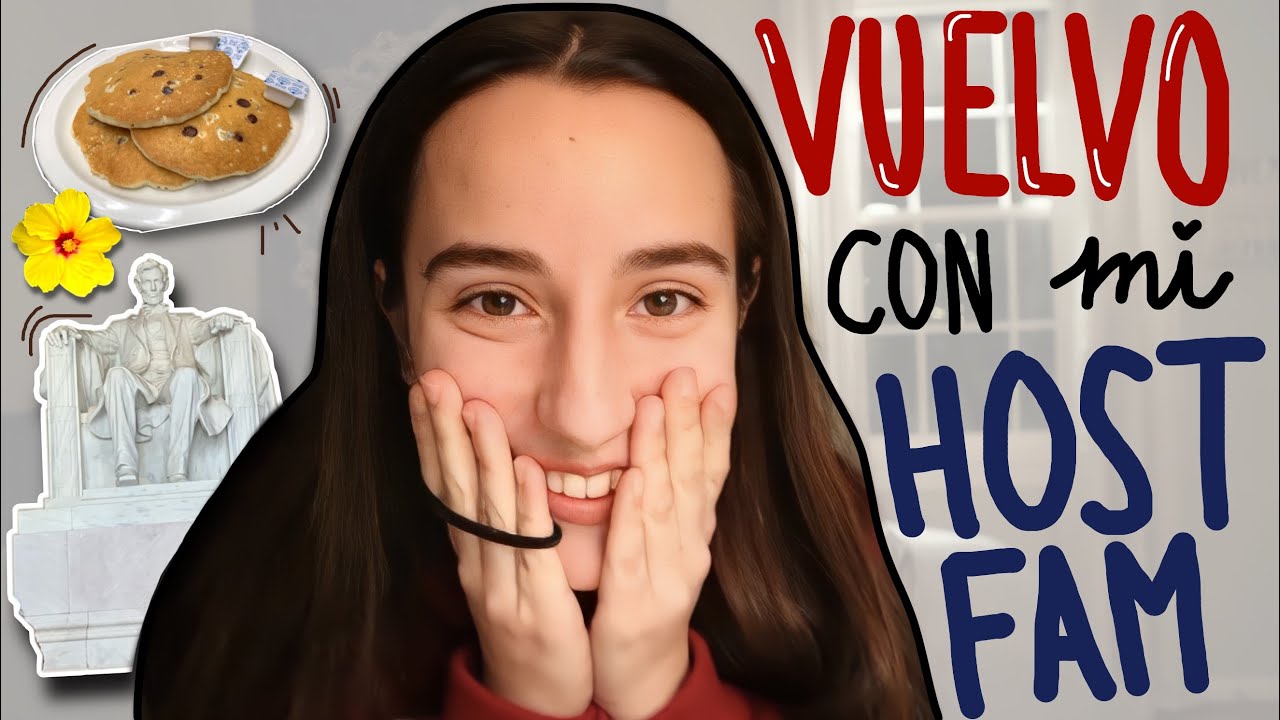 ✈️ Vuelvo con mi HOST FAMILY por spring break 2022 🇺🇸 | Eva Bleider