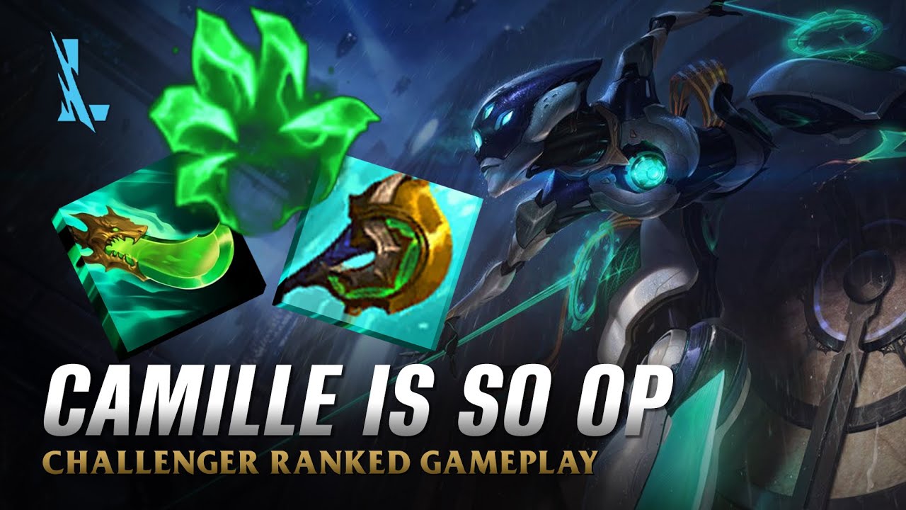 Wild Rift CAMILLE - Crazy Program Camille S14 Ranked Gameplay + Build