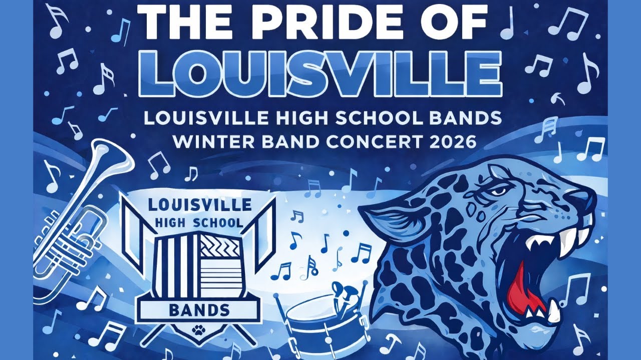 Louisville High School Bands 2026 Winter Band Concert