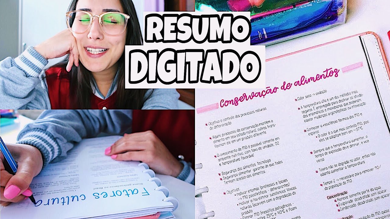 STUDY VLOG | Fazendo um resumo no ONE NOTE do zero