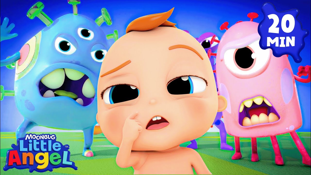 How to Stay Healthy 😷🌟 | Little Angel And Friends Kid Songs