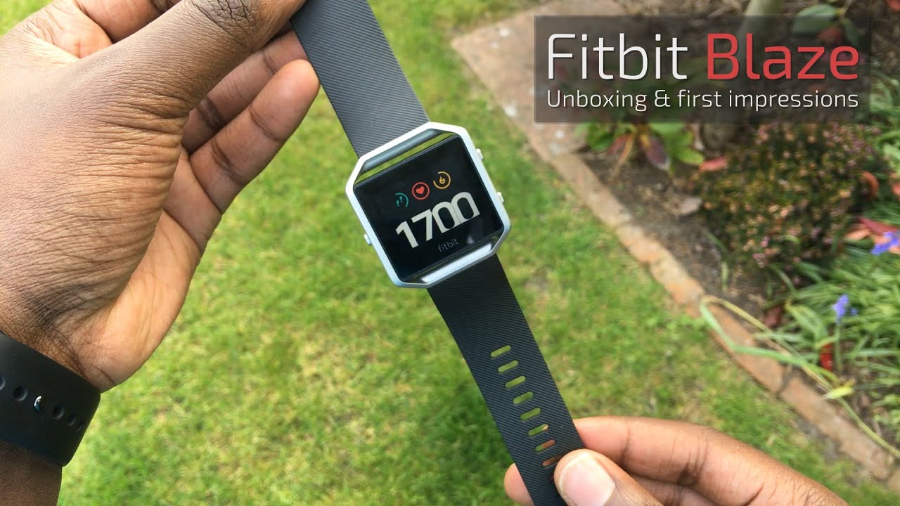Fitbit Blaze Unboxing & First Impressions (May 2016 HD)