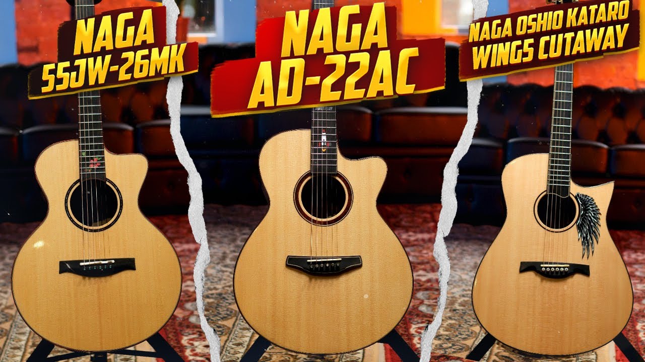 Большой обзор гитар Naga (Premium Models)