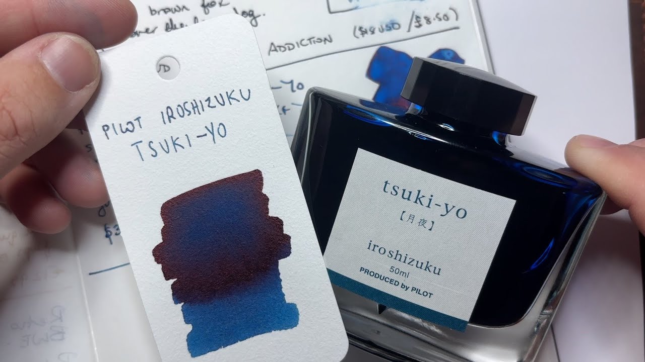 Pilot Iroshizuku Tsuki-Yo Inky minutes review