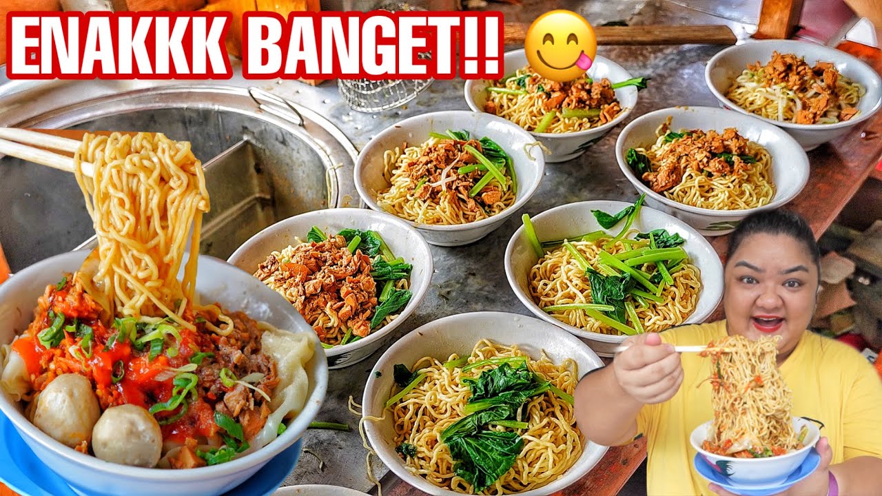 AJIB!! MIE AYAM GEROBAK TERLARIS DI KELAPA GADING YANG BELINYA PAKE NOMOR ANTRIAN!