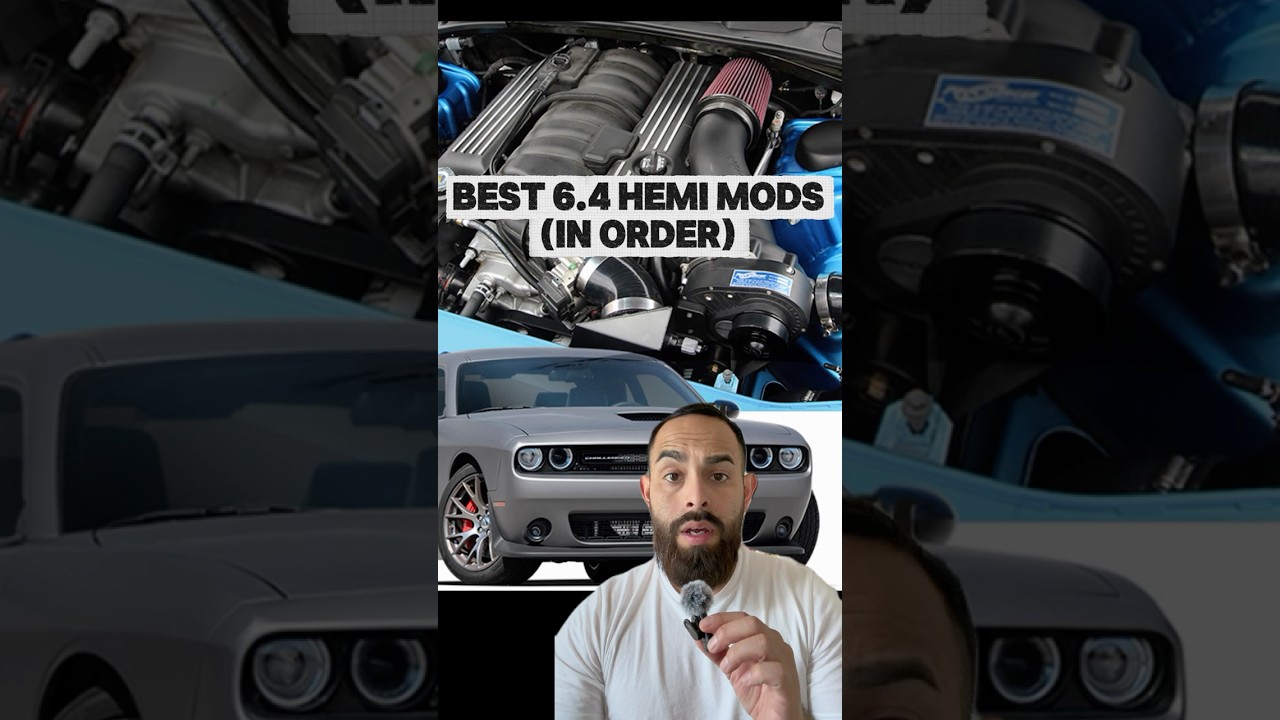 Эти модификации мгновенно оживляют двигатель 6.4 HEMI 😳
