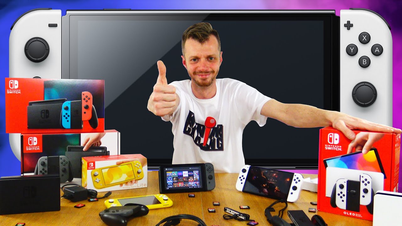 Nintendo Switch OLED! (prezentacja i test)
