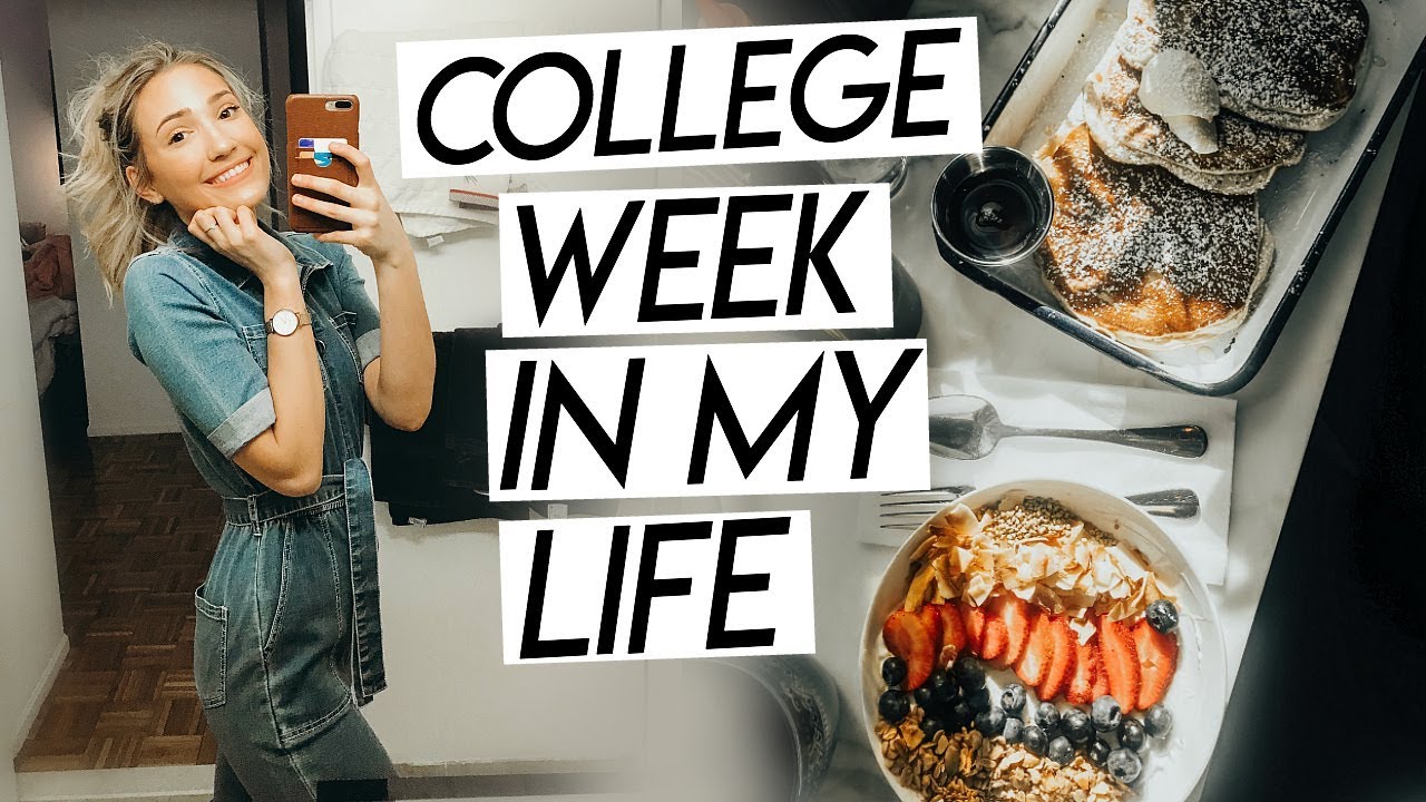 college week in my life NYC | getting my life together, working out, studying, and fashion shows!