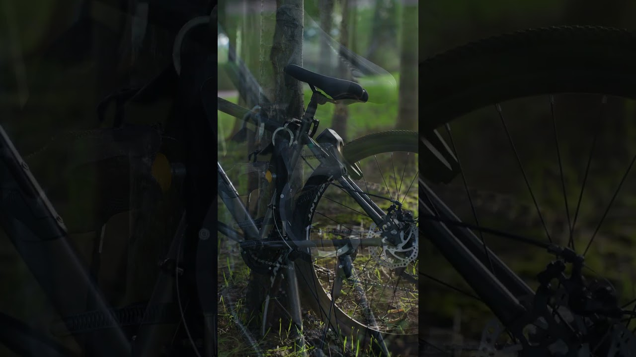 A Smart Bike Lock That Combines Two Lock Types: Making You Love Cycling More #biceek #lockhoo100