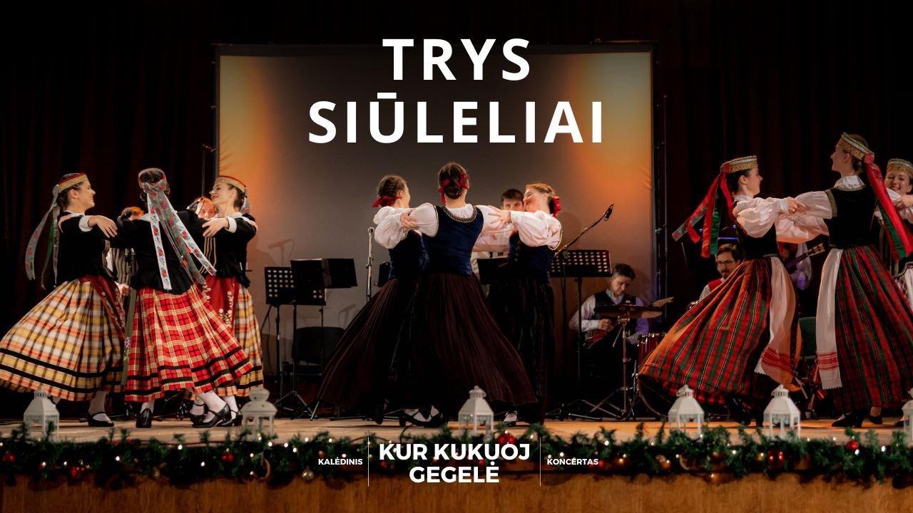 VU liaudiškos muzikos ansamblis „Jaunimėlis“ - Trys siūleliai