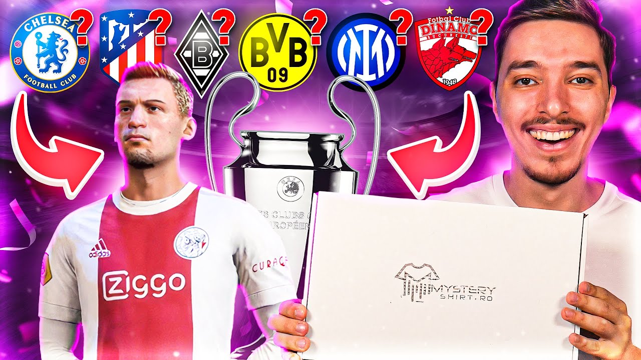TRANSFER 1 JUCATOR PE SEZON PANA CASTIG UCL LA O ECHIPA ALEASA DE UN MYSTERYSHIRT !!! FIFA 22