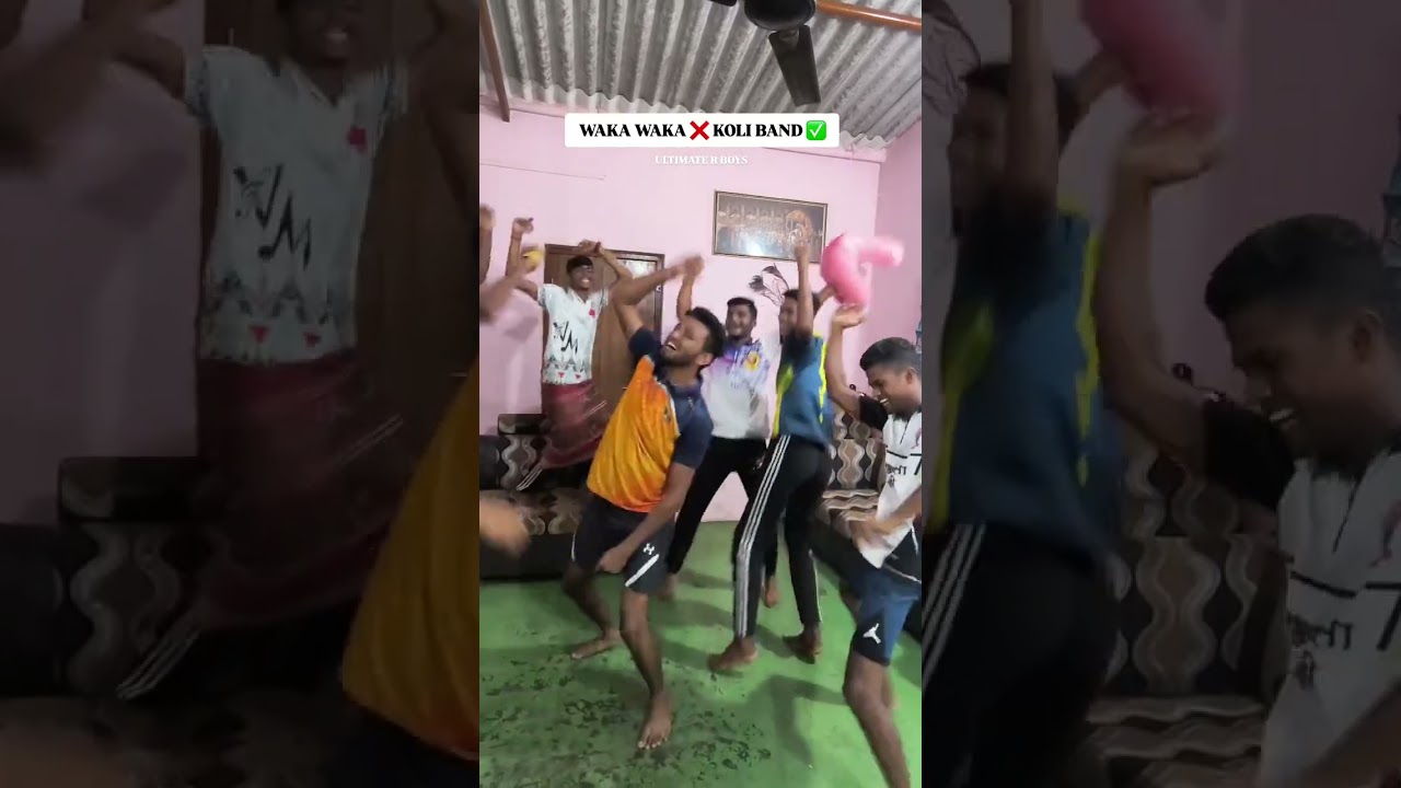 Waka waka ❌ Koli band ✅😂😅 #shorts #funnyvideo