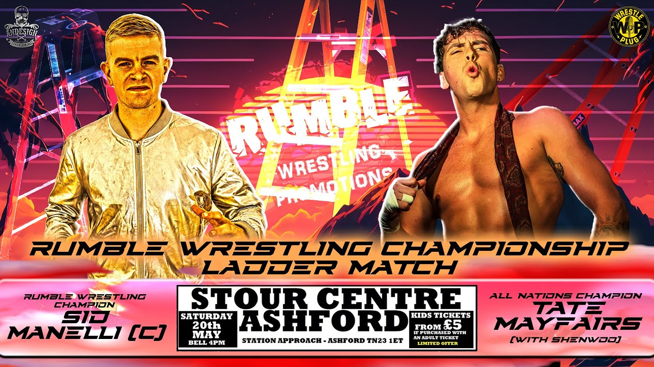 Sid Manelli (C) vs Tate Mayfairs (Rumble Wrestling Championship Ladder Match)