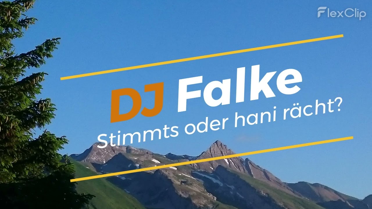 DJ Falke - Stimmts oder hani rächt?